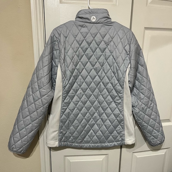 Marmot Women's Light Gray Quilted Puffer Jacket - Picture 3 of 7